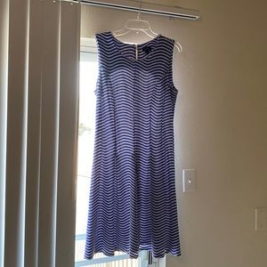Blue and White Dress size 10